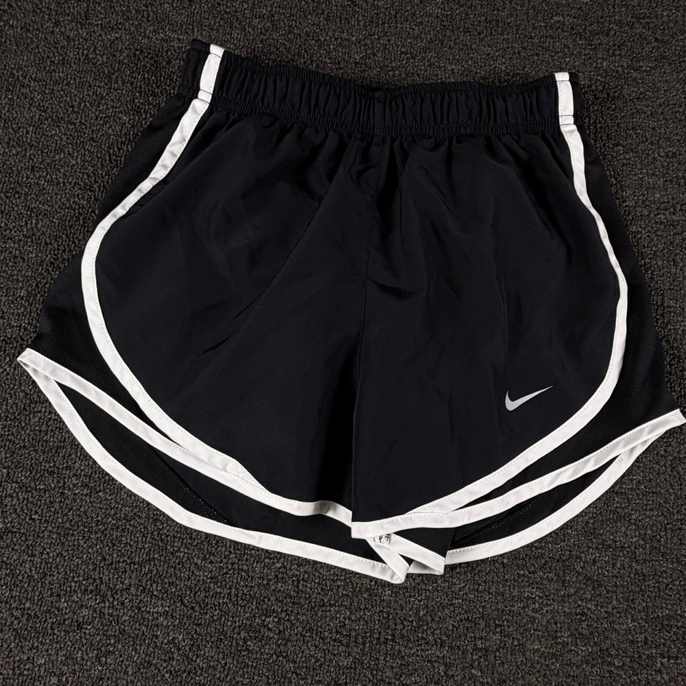 Nike Shorts Womens XS Tempo Black Dri-FIT Mesh Trim EUC